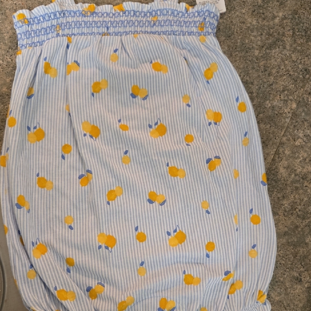 Carter's Yellow and Blue Bubble One Piece Knee-Length Resort Wear 18 Month nwt